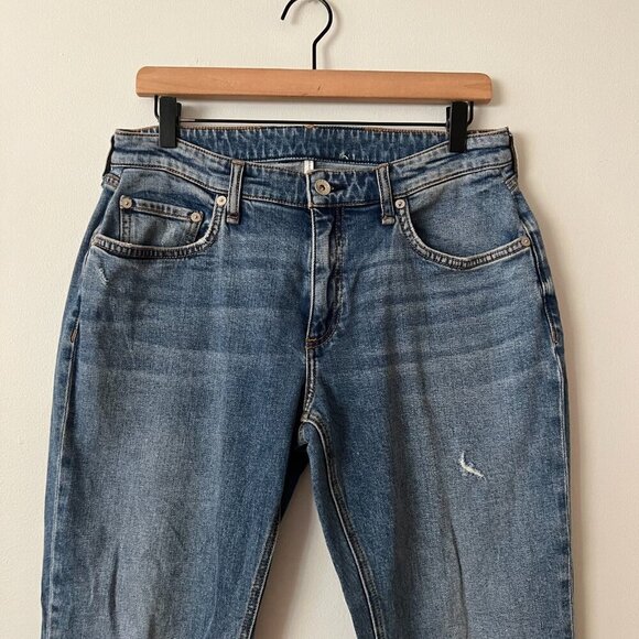 Rag & Bone Dre Low-Rise Slim Boyfriend Jeans *Altered Women's Size 30 - Picture 3 of 11